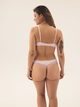 Biustonosz damski bez Push Up braletka Bloovii Selsey 43236-03X L Różowy (5903972579657) - obraz 4