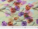 Ткань Шелк вискоза тюльпаны, бледно-салатовый, пог. м. (с51, 2304043A, д1 цв3) - изображение 4