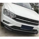 Накладка на передній бампер Lip (для Base 2017-2020, Карбон) для Volkswagen Golf 7/E-Golf - зображення 2