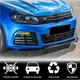 Накладка на передній бампер Lip V1 (для R HB 2010-2013, Карбон) для Volkswagen Golf 6 - зображення 2