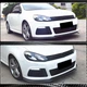 Накладка на передній бампер Lip V1 (для R HB 2010-2013, Карбон) для Volkswagen Golf 6 - зображення 4