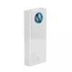 УМБ Портативна Батарея Baseus Amblight Digital Display 65W 30000mAh Powerbank White - зображення 7