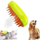 Паровая щетка массажер спрей 3 в 1 PET SPRAY MASSAGE BRUSH для вычесывания собак и кошек - изображение 11