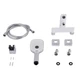 Змішувач для ванни Qtap Gemini (з душовим гарнітуром) QTGEM259CRW45683 Chrome/White - зображення 6