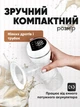 Молокоотсос электрический беспроводной Electric Brest Pump Evianangel Model Q2 портативный аккумуляторный для сцеживания массажный переносной универсальная бутылка для кормления белый - изображение 2
