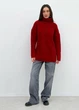 Жіночий светр Олівія з візерунком ARTKNIT M Червоний (ak32217) - изображение 1