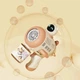 Дитячий пістолет кулемет Bubble Gun 18 см генератор мильних бульбашок автоматичний Білий з оранжевим - зображення 7