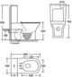 Бачок к унитазу-компакту Mixxus Style-0404-T3 Tank 650x350x830 со сливной арматурой (MI8330) - изображение 2