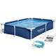 Басейн каркасний прямокутний Bestway 56401N, 221 x 150 x 43 см - зображення 1
