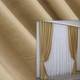 Ткань для штор бархат. Цвет золотистый - изображение 6