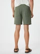 Шорты хлопковые короткие мужские Koton 4SAM40067HW786 46 Зеленые (8684286255983) - изображение 2