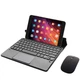 Клавиатура-подставка беспроводная Smart Keyboard + Мышка для Xiaomi Mi Pad 3 Ukr+Eng Black - изображение 7