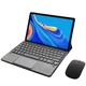 Клавиатура-подставка беспроводная Smart Keyboard + Мышка для Doogee U11 Ukr+Eng Black - изображение 2
