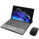Клавиатура-подставка беспроводная Smart Keyboard + Мышка для Realme Pad X Ukr+Eng Black - изображение 1