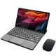 Клавиатура-подставка беспроводная Smart Keyboard + Мышка для Lenovo Tab K11 Plus Ukr+Eng Black - изображение 5