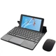 Клавіатура-підставка бездротова Smart Keyboard + Мишка для Lenovo Tab E7 Ukr+Eng Black - зображення 5