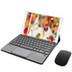 Клавиатура-подставка беспроводная Smart Keyboard + Мышка для Adronix MT Pad 364 Ukr+Eng Black - изображение 5