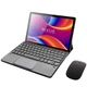 Клавиатура-подставка беспроводная Smart Keyboard + Мышка для Pixus Line Ukr+Eng Black - изображение 1
