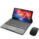 Клавиатура-подставка беспроводная Smart Keyboard + Мышка для Oscal Pad 5 Ukr+Eng Black - изображение 6