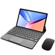 Клавиатура-подставка беспроводная Smart Keyboard + Мышка для Blackview Tab 15 Ukr+Eng Black - изображение 2