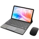 Клавіатура-підставка бездротова Smart Keyboard + Мишка для Doogee T30S Ukr+Eng Black - зображення 3