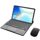 Клавиатура-подставка беспроводная Smart Keyboard + Мышка для Oscal Pad 90 Ukr+Eng Black - изображение 4