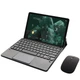 Клавиатура-подставка беспроводная Smart Keyboard + Мышка для Google Pixel Tablet Ukr+Eng Black - изображение 5