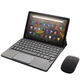 Клавиатура-подставка беспроводная Smart Keyboard + Мышка для Amazon Fire HD 10 Ukr+Eng Black - изображение 7