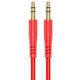 Кабель HOCO UPA24 Smooth AUX audio cable, 1m, red - изображение 1