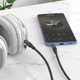 Кабель HOCO UPA27 Spirit transparent AUX audio cable, 1.2M, black - изображение 5