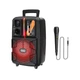 Акустика-караоке HOCO Dancer outdoor wireless speaker BS37, 3Hours, BT5.0, TWS, AUX, FM, USB, black - зображення 1