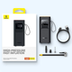 Автокомпресор Baseus SuperMini Pro Series Wireless Car Inflator, 50W, 4000 mAh Black C11159300111-00 - изображение 10