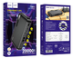ДБЖ (UPS) для роутера Hoco DB62 UPS (20000mAh/18W/1USB/1TypeC/5/9/12v/POE 15-24V/LED) black - зображення 4