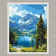 Картина по номерам Пейзаж. Горный покой 40*50 см Оригами LW 30990 - изображение 3