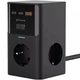Мережевий фільтр Proove 3 розетки 2хType-C/USB 65W GaN Power Cube Black (PSPC36801201) - зображення 1