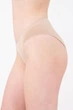 Трусики сліп безшовні Giulia Hi-Leg briefs Naturale XS Тілесні - зображення 3