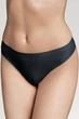 Трусики-бразилиана бесшовные Giulia Slip Brasilliana Black S/M Черные - изображение 1