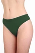 Трусики-бразилиана бесшовные Giulia Slip Brasilliana Khaki S/M Хаки - изображение 1
