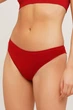 Трусики бразилиана бесшовные Giulia Brasilian briefs WINERY S/M Бордовые - изображение 1