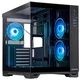 Корпус Chieftec VISIO GM-30B-TG-OP ATX, без БЖ, Black - зображення 1