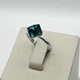 Кільце срібне з кристалом Swarovski 18 2,26 г - зображення 2