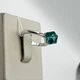 Кільце срібне з кристалом Swarovski 18 2,26 г - зображення 3
