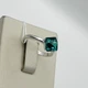 Кільце срібне з кристалом Swarovski 18 2,26 г - зображення 5