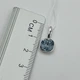 Кулон серебряный с кварцем London Blue 1,05 г - изображение 3