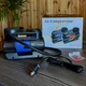 Автомобильный воздушный компрессор для закачки шин 12V с фонарем и насадками Air Compressor, насос в машину от прикуривателя ATJ-6388-Blue/Black - изображение 7