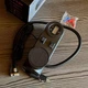 Автомобильный воздушный компрессор для закачки шин 12V с фонарем и насадками Air Compressor, насос в машину от прикуривателя ATJ-6388-Blue/Black - изображение 8