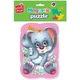 Магнитные пазлы для детей Vladi Toys VT3301-03 P Зайчик, 12 элементов (VT3301-03-RT) - изображение 3