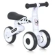 Биговел (велобег) детский трехколесный PROFI KIDS MBB 1013-4D с пено колесами EVA 6" и складной конструкцией, Черно-белый - изображение 1