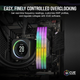 Оперативна пам'ять Corsair DDR5-5200 16384MB PC5-41600 Vengeance RGB Black (CMH16GX5M1B5200C40) - зображення 6