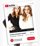 Рамка для фотосессии с интерфейсом YouTube 100х70 см (YT8091) - изображение 7